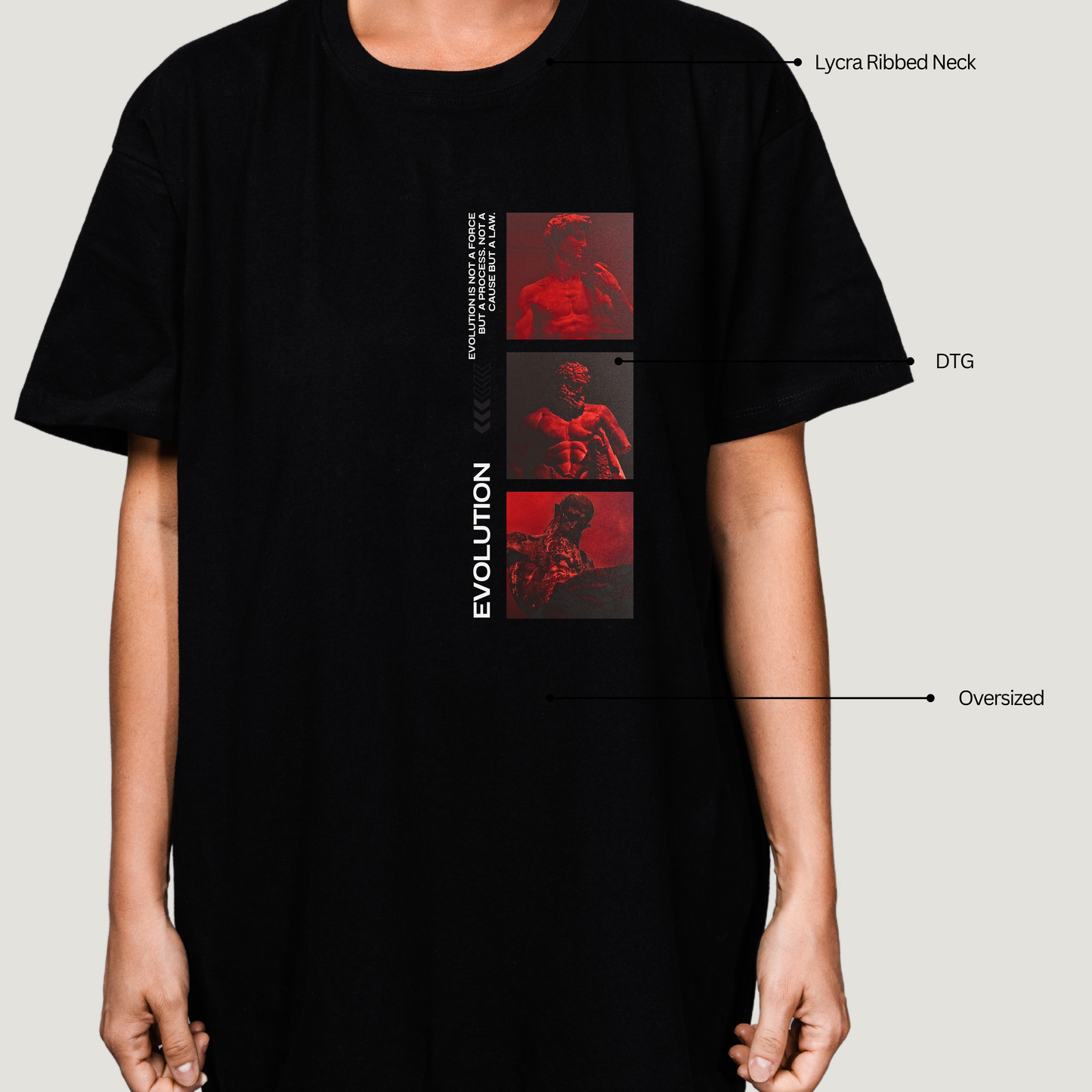 Evolution Oversized T-Shirt