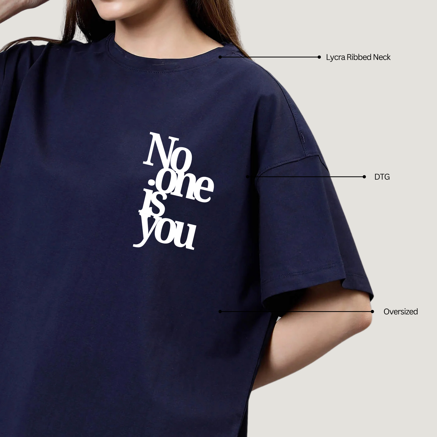 No one is you - Oversized T-Shirt