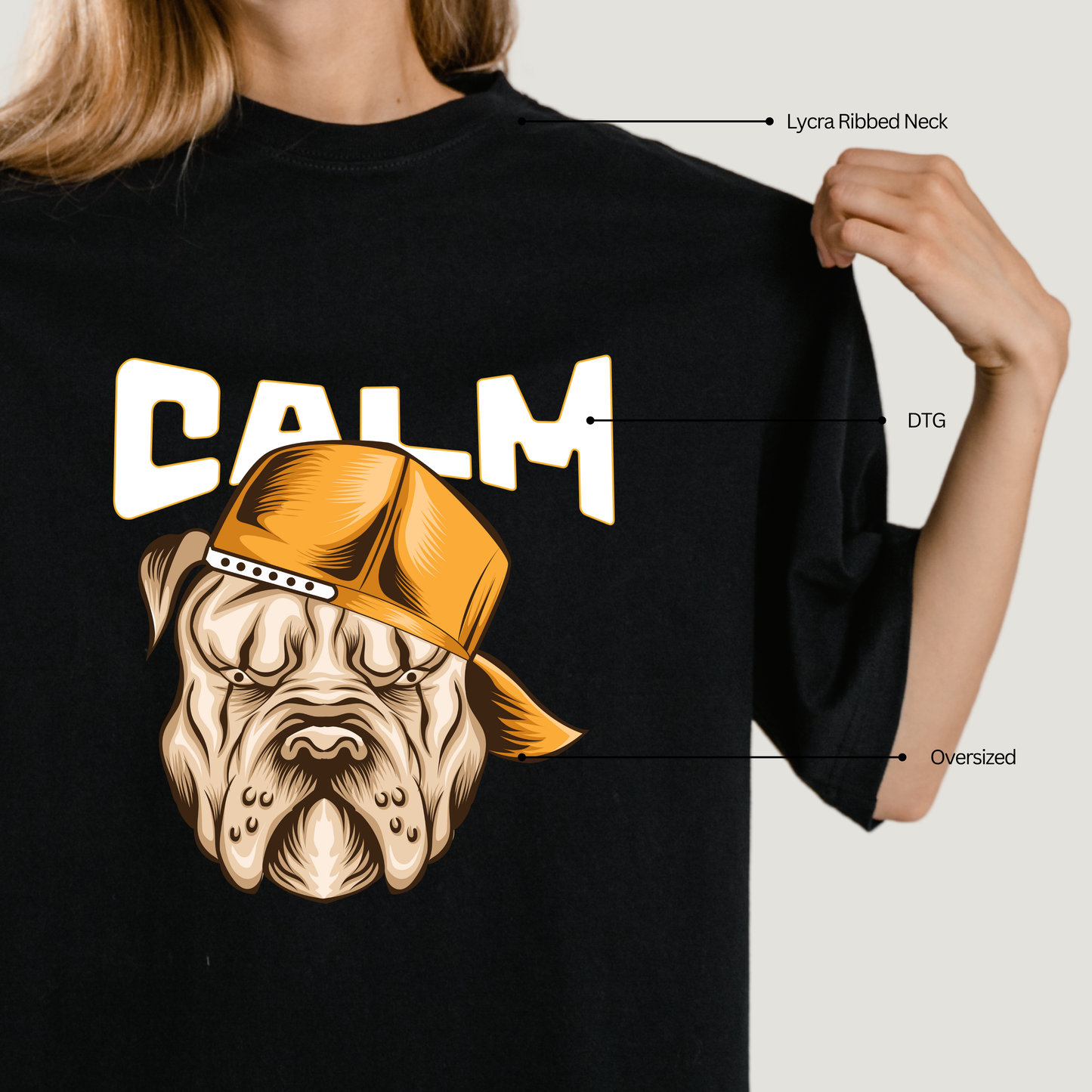 Keep Calm - Oversized T-Shirt