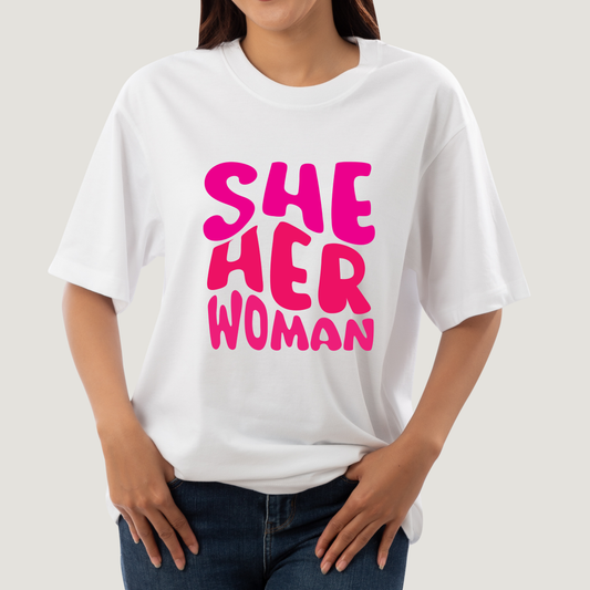 Woman - Oversized T-Shirt