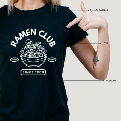 Ramen club - Oversized T-Shirt