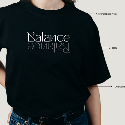 Balance - Oversized T-Shirt