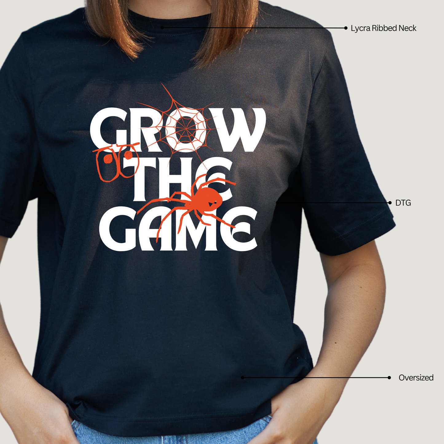 Grow the game - Oversized T-Shirt