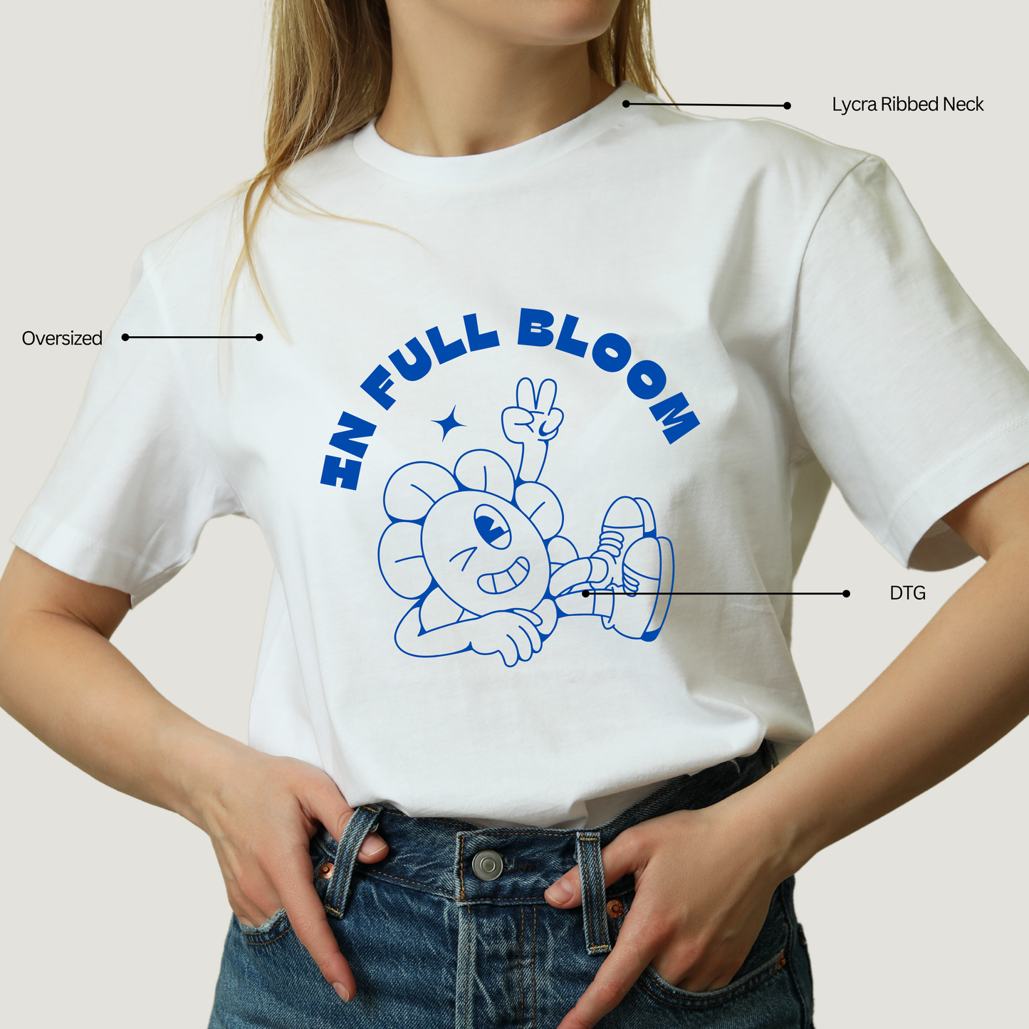 Full Bloom - Oversized T-Shirt