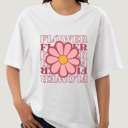 Flower - Oversized T-Shirt