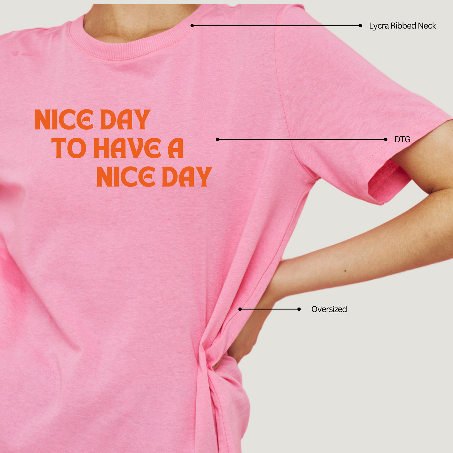 Nice day - Oversized T-Shirt