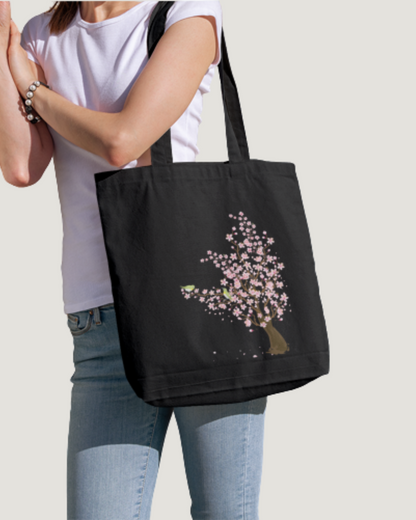 Sakura - Zip & Go Canvas Tote